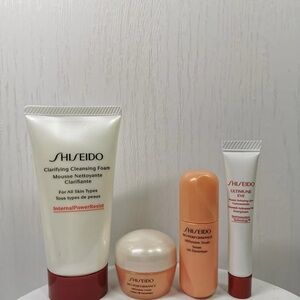 New! 4Pc Shiseido skincare travel Set